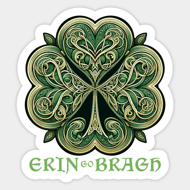 Erin go Bragh (Ireland Forever) Sticker by Artizan